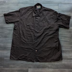 🪴 Dark Brown Dickies Brand Shirt, 4xl